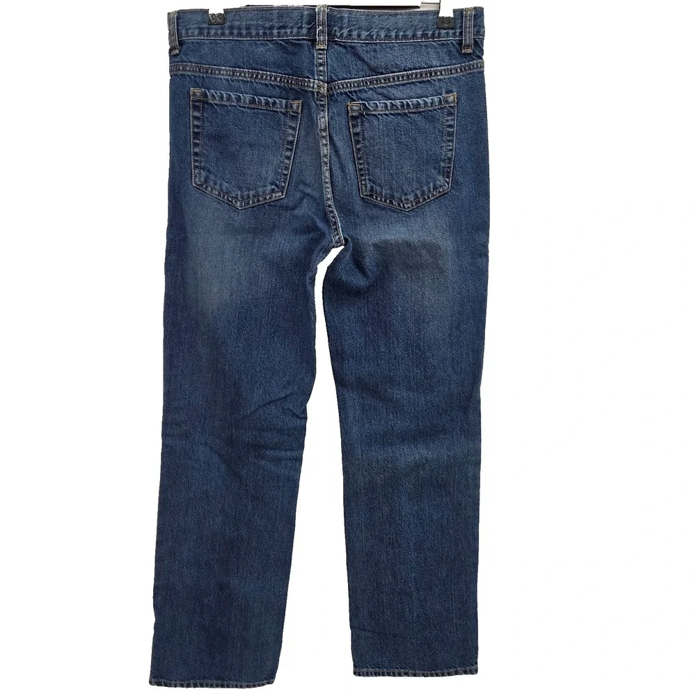 Old Navy Boys 16‎ Husky Straight Leg Blue Denim Jeans Classic School Fit